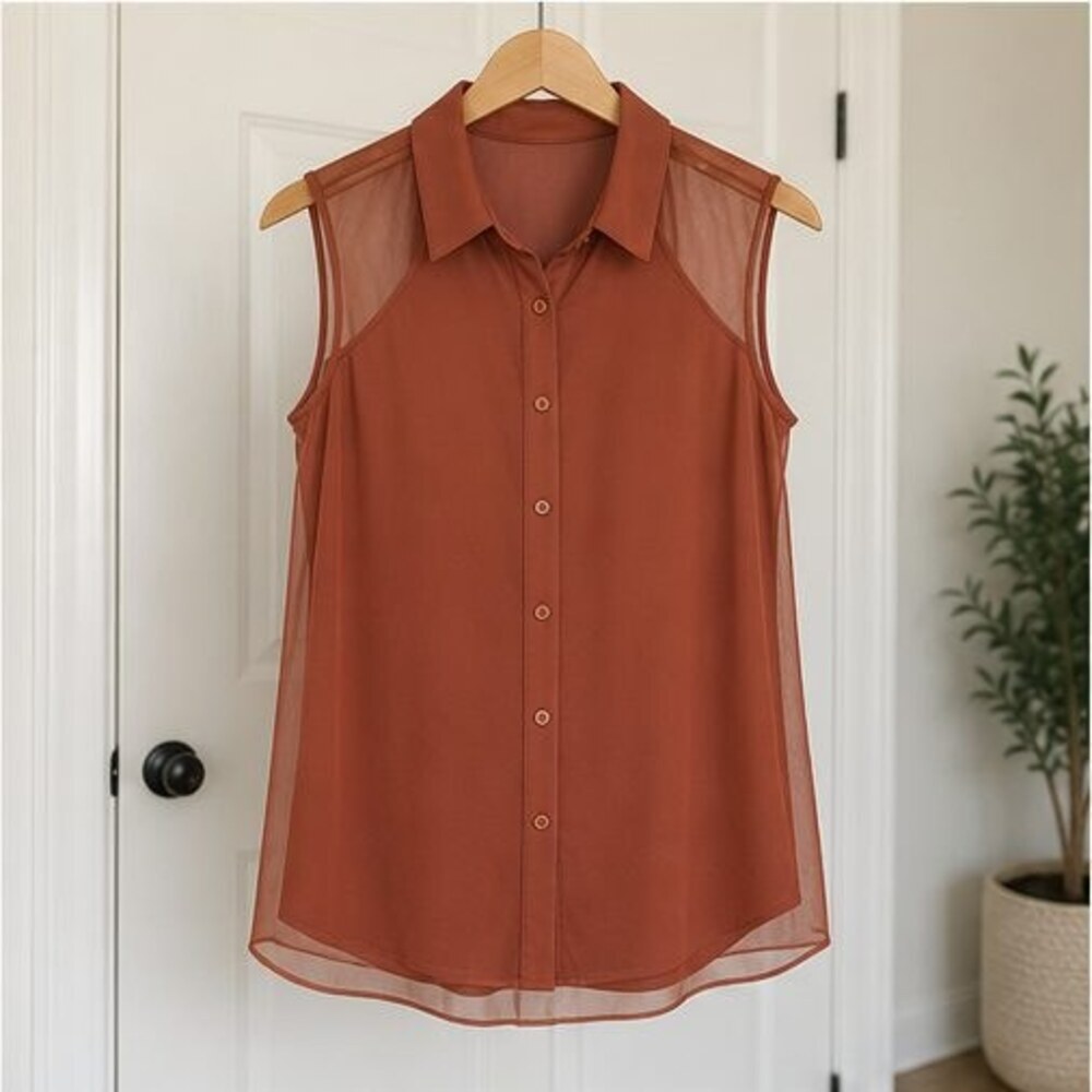 Rust Cami Blouse